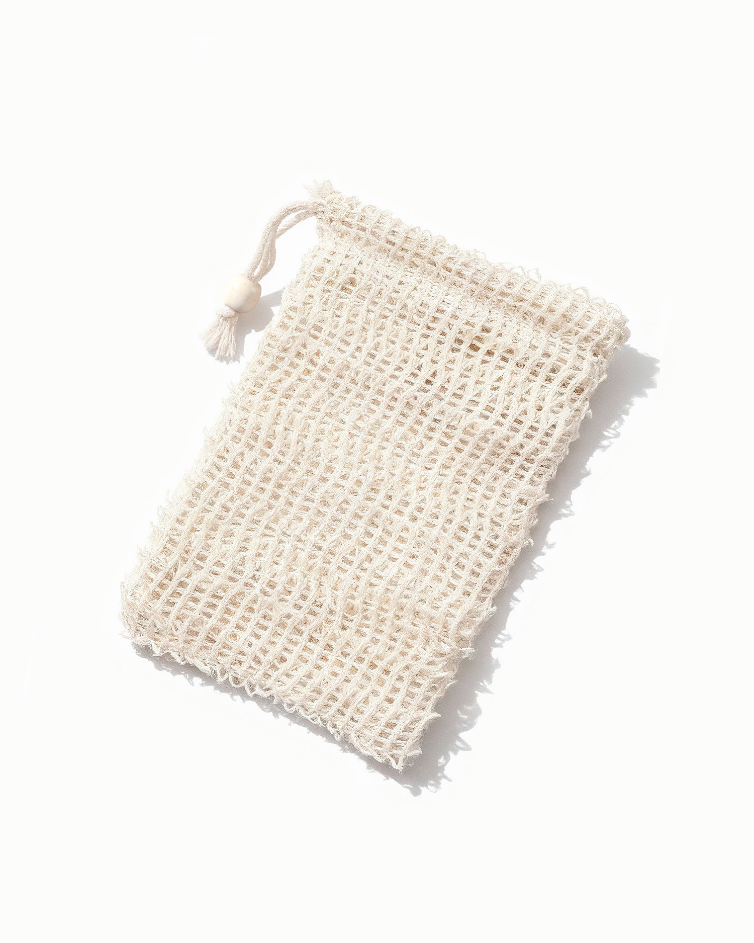 Linen-Cotton Loofah Pouch